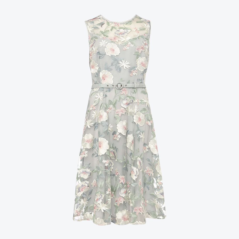 Embroidered dress outlet uk