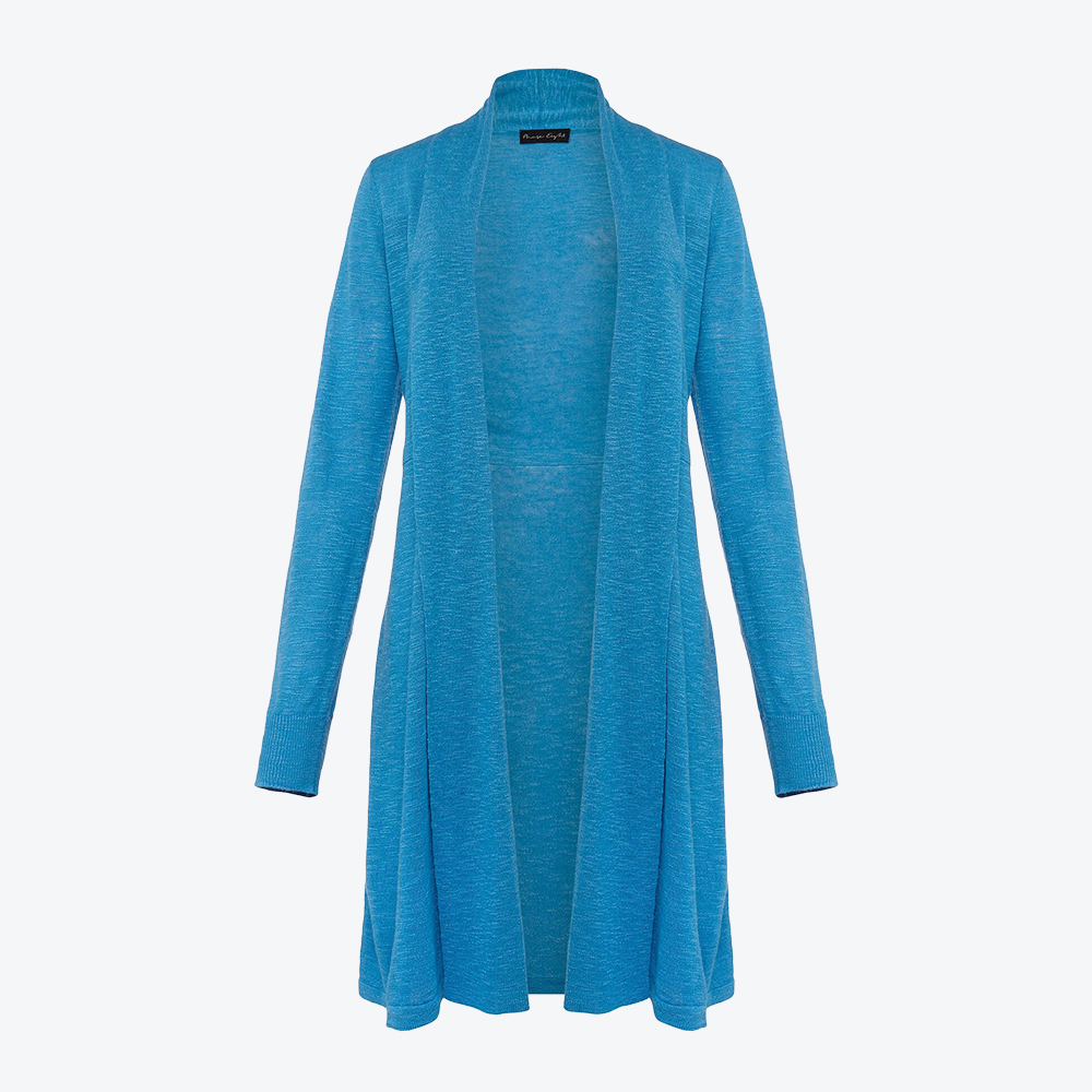 Louise Linen Longline Cardigan