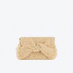 Raffia Bow Clutch