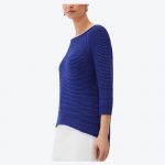 Courtney Blue Knit Jumper - Image 2