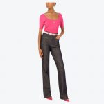 Flared Blue Denim Jeans - Image 2