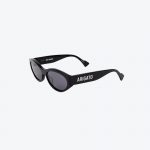 Cat-Eye Sunglasses Black - Image 3