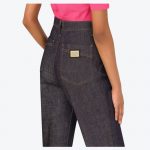 Flared Blue Denim Jeans - Image 5